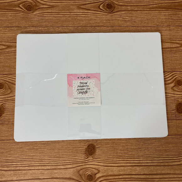 THROW KINDNESS AROUND LIKE CONFETTI Placemats - Set of 4 - Picture 5 of 6